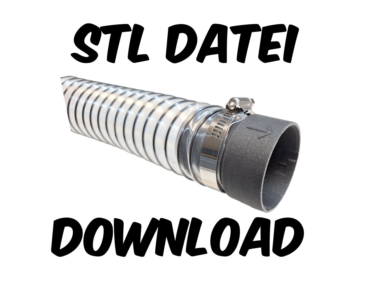 Schnellkupplung 32mm Absaugsysteme als STL Datei