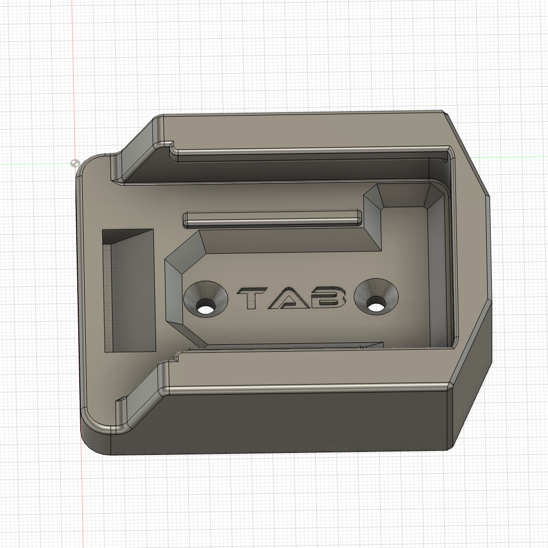 Akku Halter für Makita 18V Akkus als STL Datei