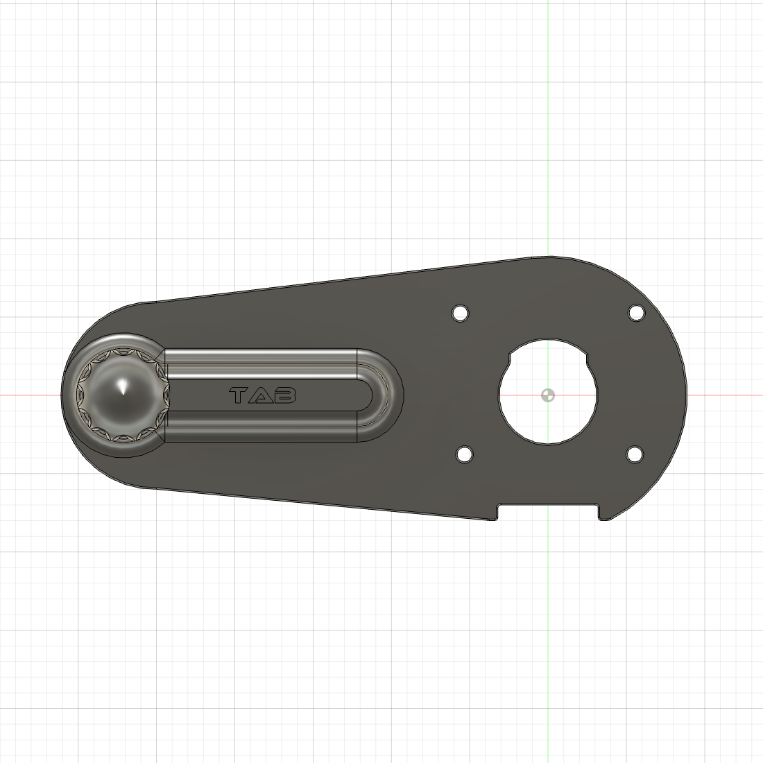 Fräsplatte mit Griff für Makita,Katsu u. Anesty Fräse als STL Datei