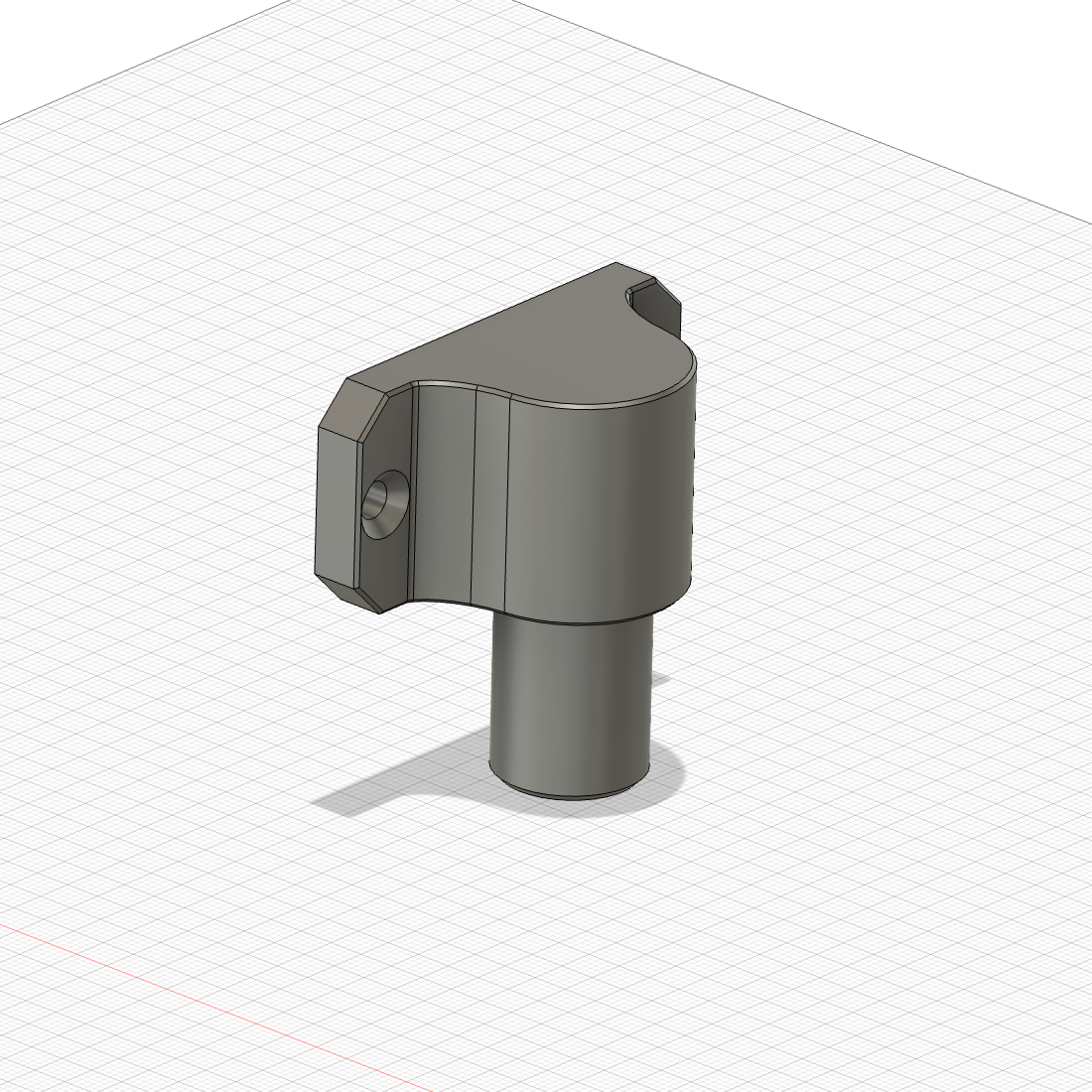 Halter für 150mm Schleifpapier rund als STL Datei