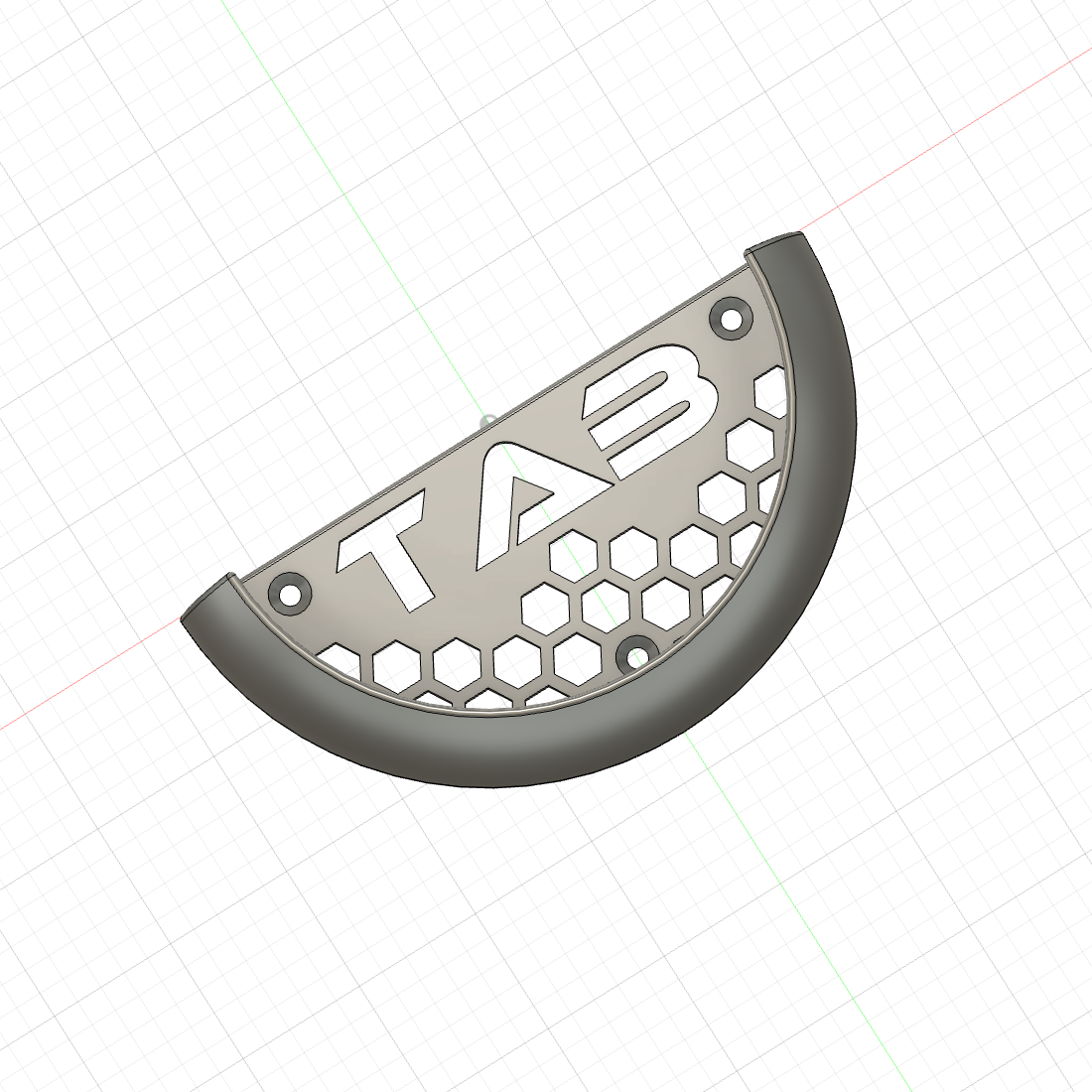 Schleifgeräte-Halter für 125mm oder 150mm Teller Rund als STL Datei